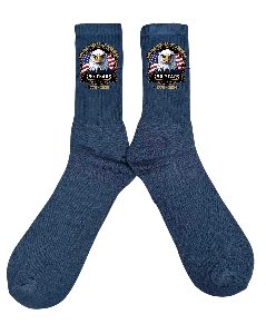 UNITED STATE OF AMERICA 250 Freedom & Independence USA Eagle Black Color Socks